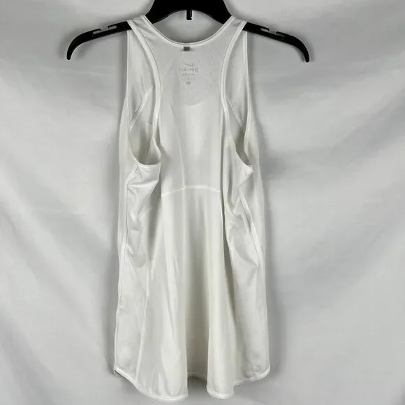 Nike Dri-FIT White Racerback Tank Top Large - Picture 3 of 13